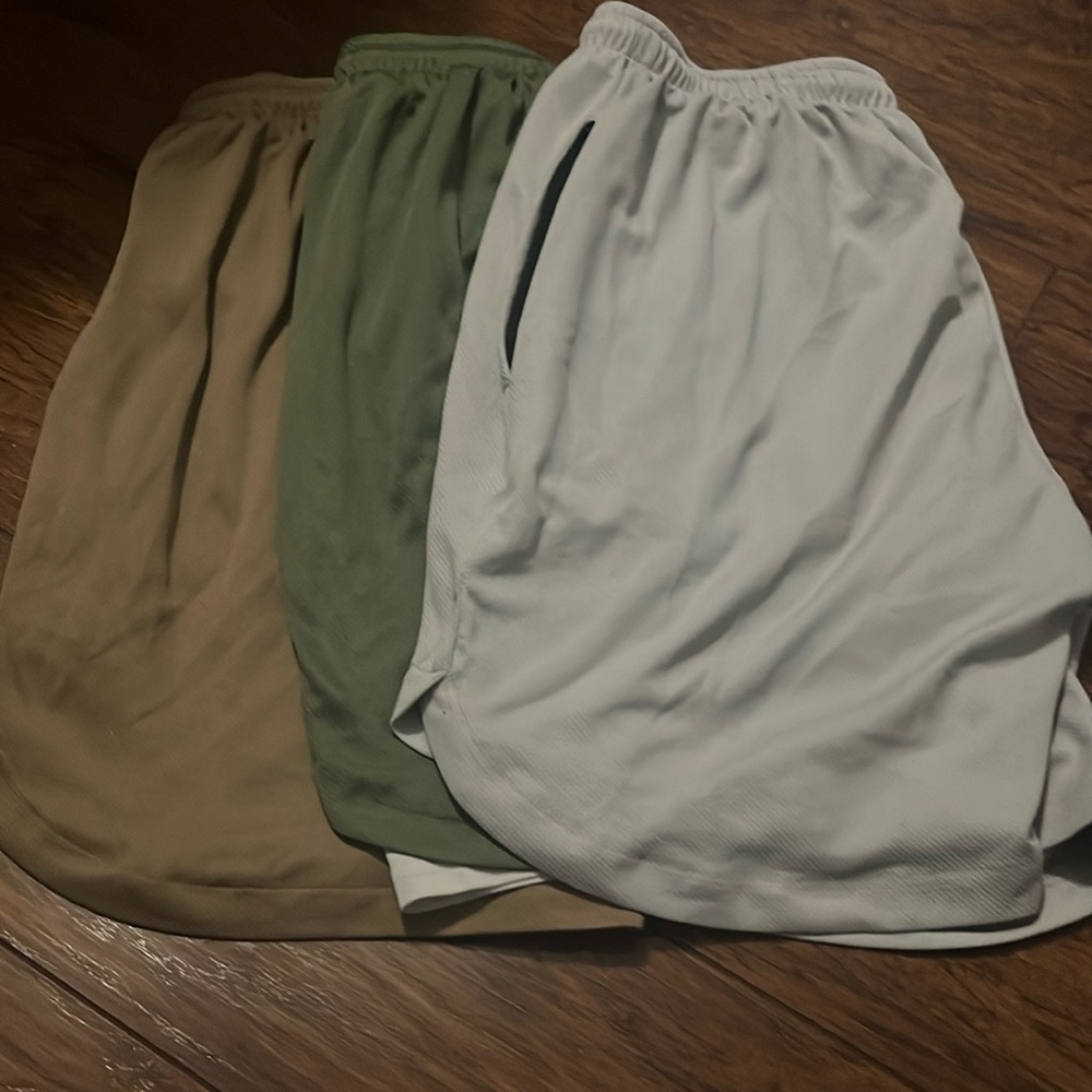 Athletic workout shorts mutiple colors